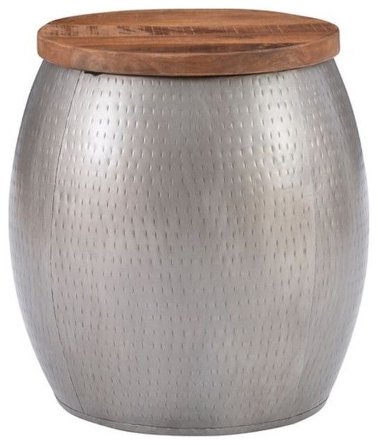 Home Square 3-Piece Set With Drum Table And 2 Drum Side Tables In In ... inside Home Square 3-Piece Set With Metal Drum Table And 2 Drum Side Tables