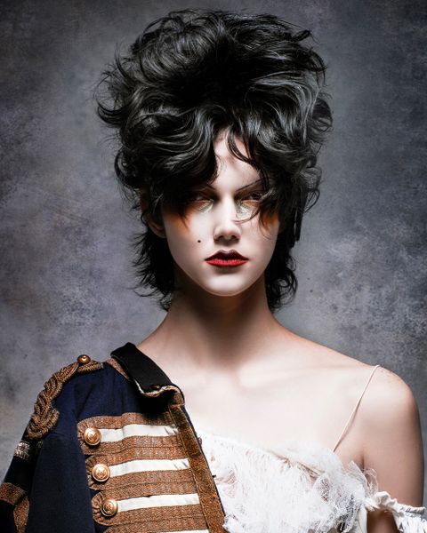 Hooker & Young - British Hairdresser Of The Year 2024 Nominee Collection - Black Curly Bouffant ... intended for Styling Tips and Tricks for Your Hooker Furniture St. Armand Nest of Tables