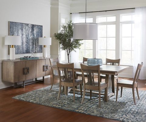 How To Choose A Dining Room Table | Amish Traditions Fine Furniture in Balin Dining Room Collection, Dining Room Table