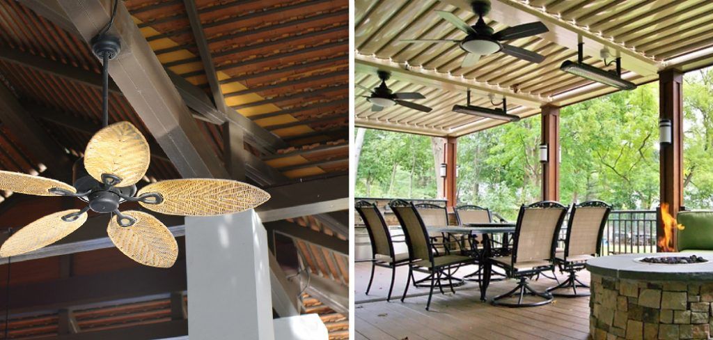 Essential features to look for in pergola ceiling fan installations