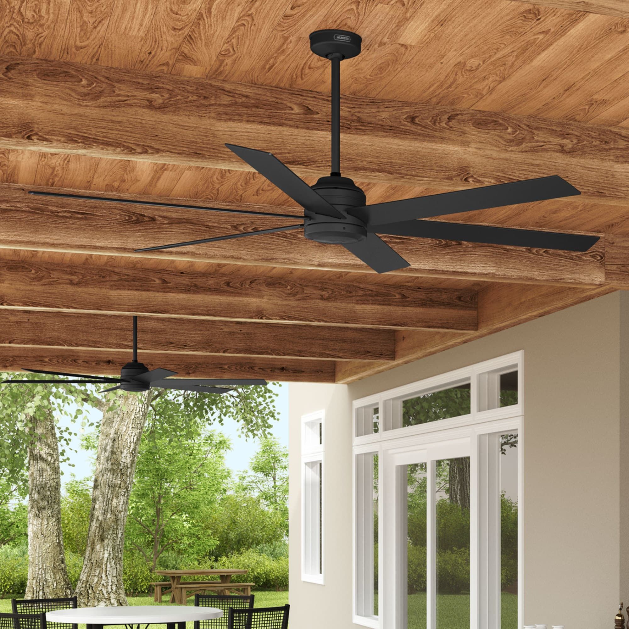 Maximizing comfort and efficiency with outdoor terrace ceiling fans