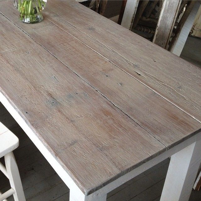 Instagram Photo By White Flower Farmhouse • Apr 22, 2016 At 6:13Pm Utc ... throughout Farmhouse Dining Table White Wash Finish