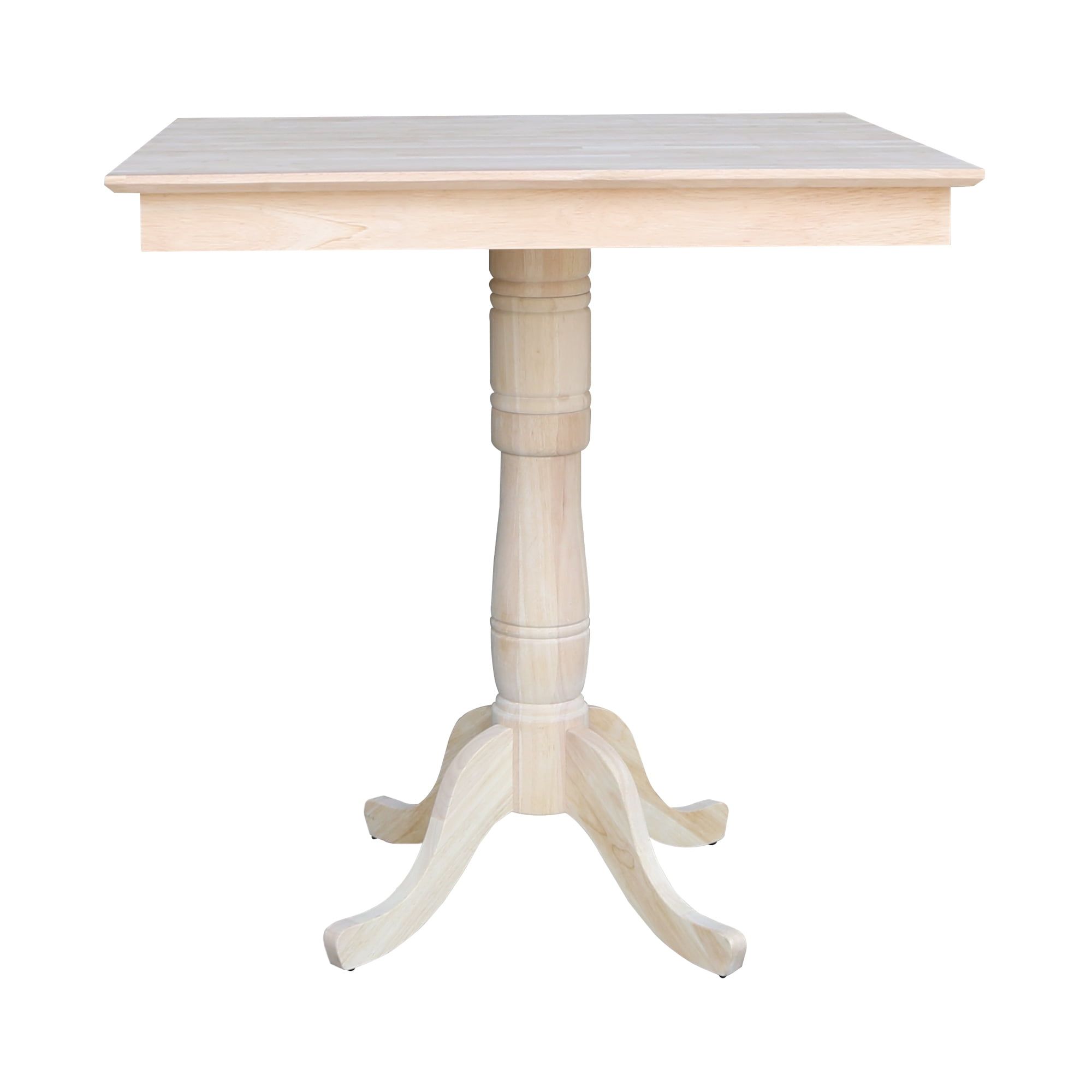 International Concepts 36&quot; X 36&quot; Square Top Pedestal Table - 41.1&quot;H ... intended for Understanding the Versatility of a 36x36 Square Pedestal Table