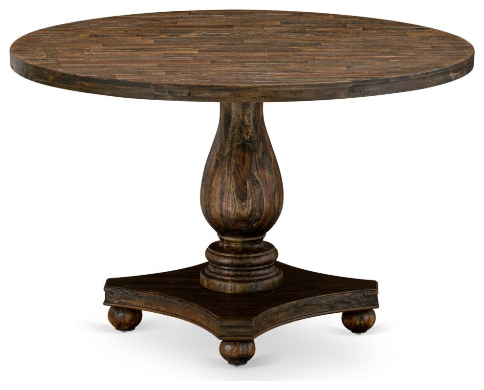 The Enduring Beauty of Rubberwood in the Irving 48″ Dining Table
