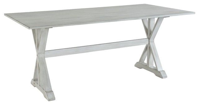 Creating a Coastal Vibe with Your Jamestown Dining Table White Wash