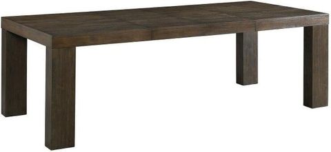 Jasper Dark Walnut Extendable Rectangular Dining Table By Picket House ... inside Jasper Rectangle Dining Table