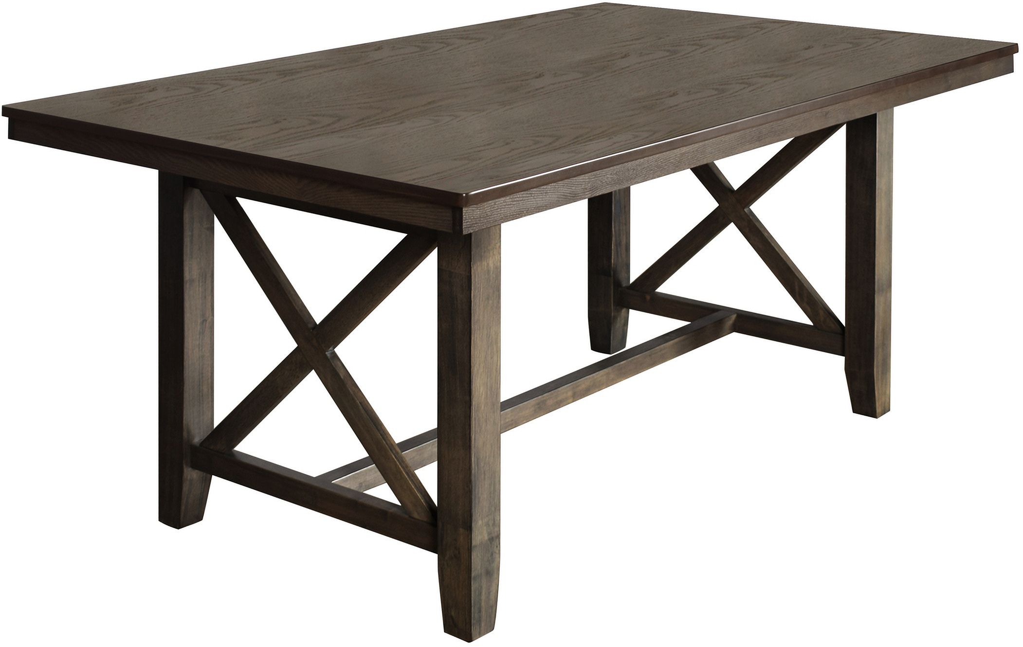 Julius 66 Inch Rectangle Dining Table In Walnut By New Classic ... in Elevate Your Home Decor with the Elegant Lowry 66 x 40 Dining Table