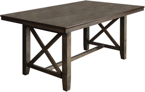 Julius 66 Inch Rectangle Dining Table In Walnut By New Classic ... in Elevate Your Home Decor with the Elegant Lowry 66 x 40 Dining Table