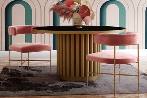 Kali 55" Round Dining Table At Gardner-White in Kali 55" White Round Dining Table