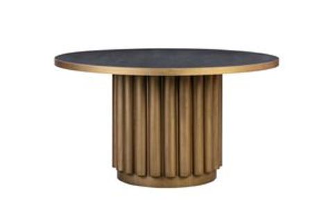 Kali 55" Round Dining Table At Gardner-White with regard to Kali 55" White Round Dining Table