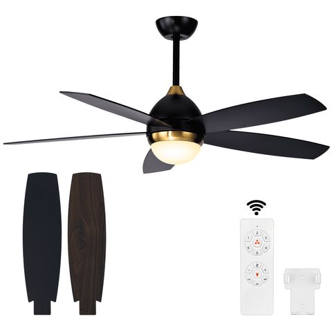 Kapoefan 52Inch Indoor/Outdoor Ceiling Fan With Lights, Large Remote ... throughout The complete guide to selecting outdoor ceiling fans with light and remote controls
