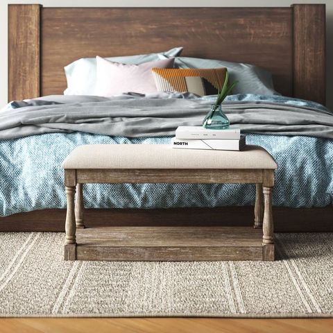 Kelly Clarkson Home Sonia Upholstered Shelves Storage Bench & Reviews ... with Understanding the Allure of the Sonia Upholstered Bench in Cream Velour