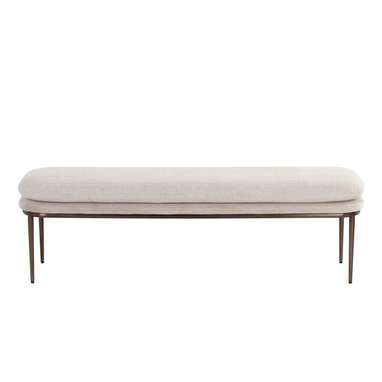 Koffi Bench ☑️ Modern Sense Benches, Ottomans &amp; Benches | Toronto, On throughout Koffi Bench