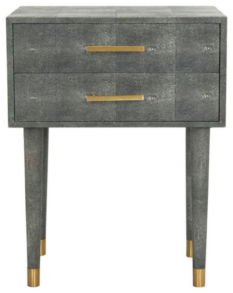 Choosing the Perfect Black Faux Shagreen End Table for Your Home