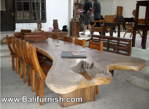 Large Dining Table Teak Wood Furniture From Bali Indonesia Outdoor ... for Exploring the cultural significance of balinese teak dining table craftsmanship