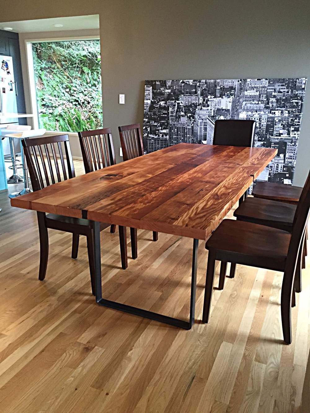 Learn More About Woodcraft’s Reclaimed Wood Dining Tables with regard to Industrial Reclaimed Wood Dining Table Ideas