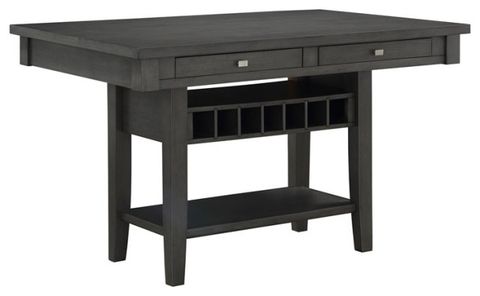 Lexicon Baresford 60" Transitional Wood Counter Height Dining Room ... inside Styling Your Home with the Versatile Lexicon Janina Wood Table