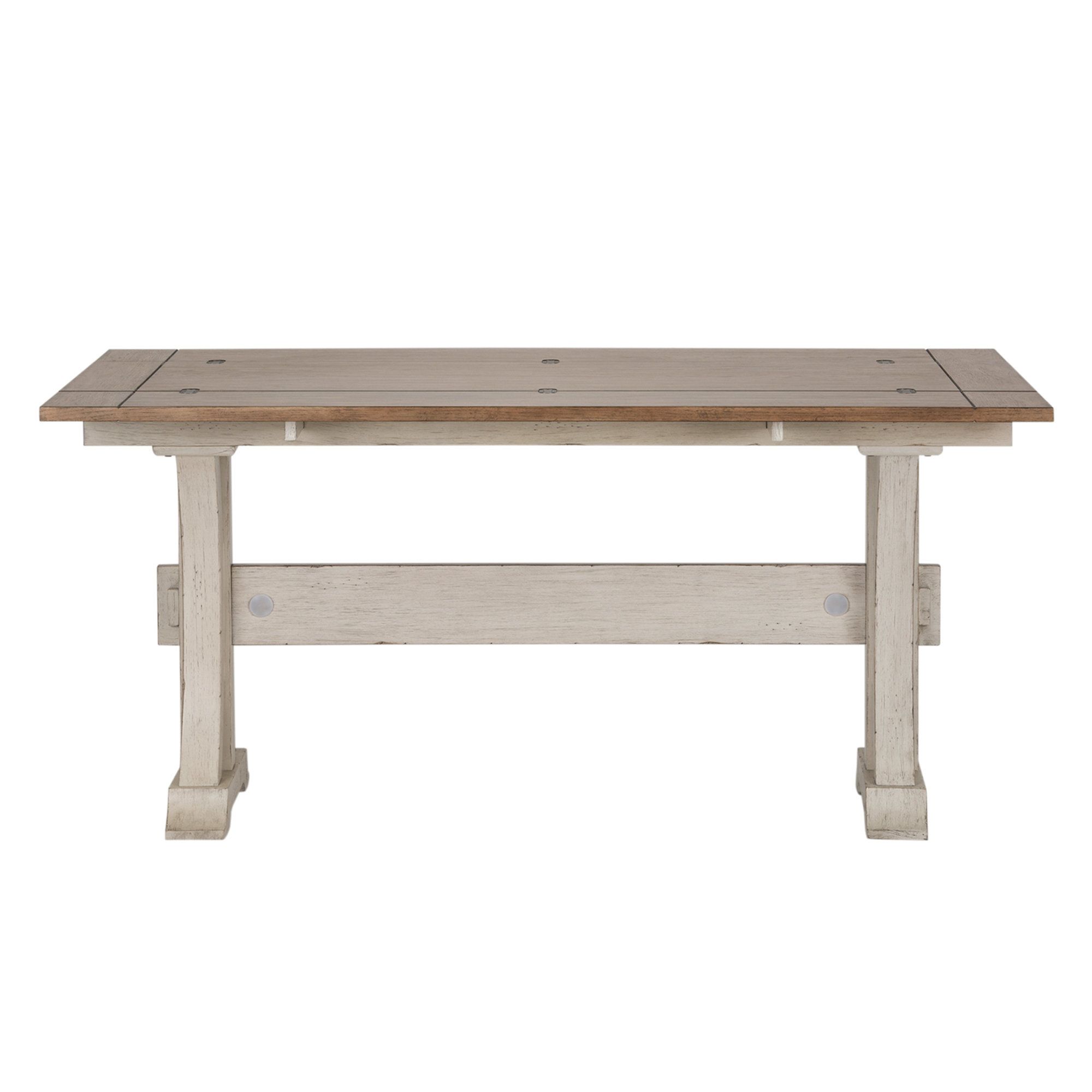 Liberty Furniture Farmhouse Reimagined 64'' Solid Wood Console Table ... in Investigating the Beauty and Functionality of the Liberty Furniture Farmhouse Trestle Table