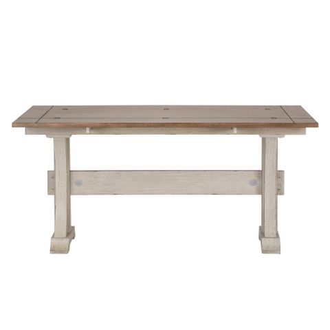 Liberty Furniture Farmhouse Reimagined 64'' Solid Wood Console Table ... in Investigating the Beauty and Functionality of the Liberty Furniture Farmhouse Trestle Table