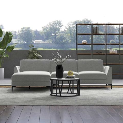 Light Gray Fabric Sectional Sofa Sb 726 | Fabric Sectional Sofas regarding The Modern Light Gray Fabric Sectional Mastering Your Living Space