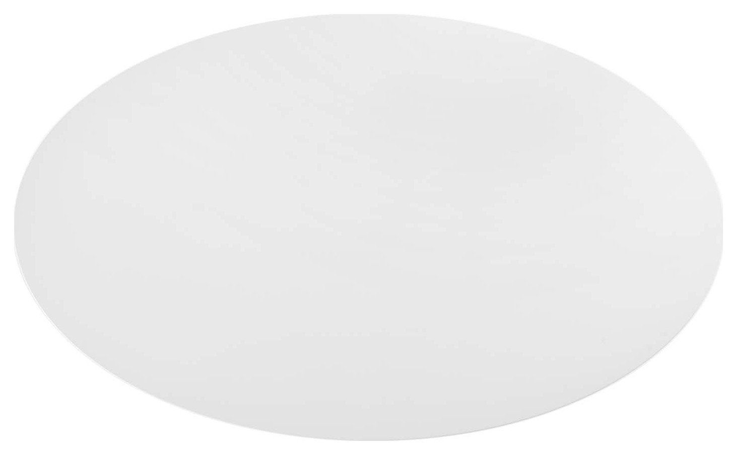 Lippa 78&quot; Oval Wood Top Dining Table In White - Midcentury - Dining Tables - By Shopfreely | Houzz in Lippa 78&quot; Oval Wood Top Dining Table In White