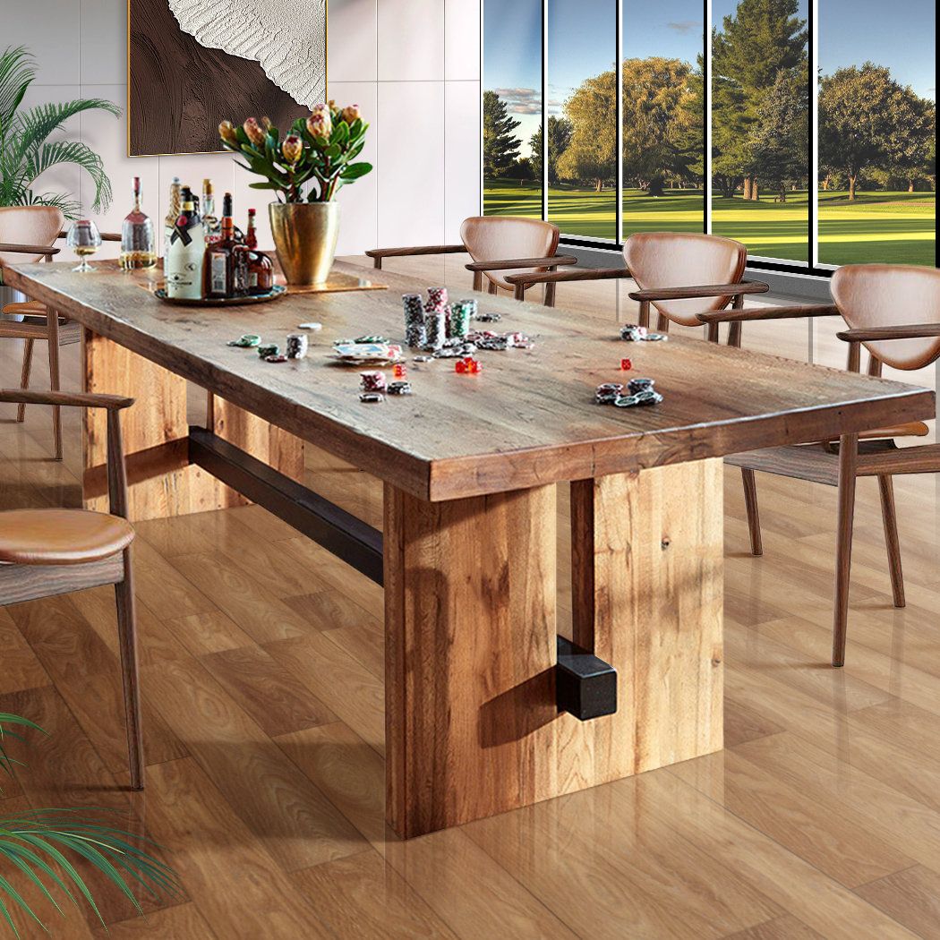 The Enduring Charm of Solid Wood Top Tables A Deep Dive