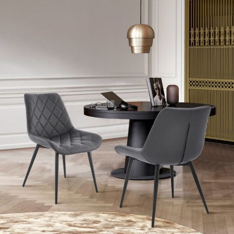 Styling Your Home with Matte Black and Gray Loralie Chairs