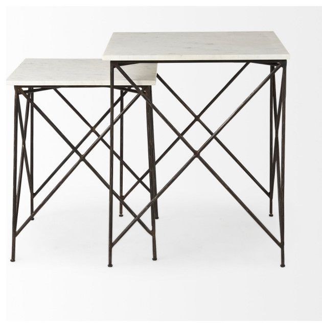 The Timeless Elegance of Marble and Gold Side Tables