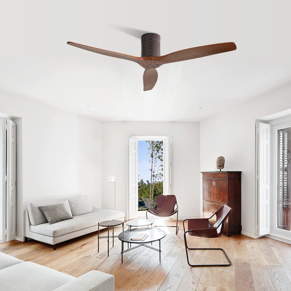 Low Profile &amp; Flush Mount Ceiling Fans | Sofucor throughout Expert tips for selecting durable weatherproof outdoor ceiling fans