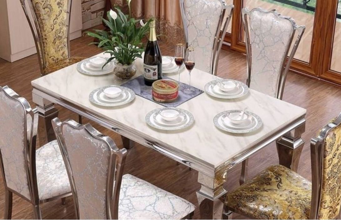 Luxury Marble Dining Table – Glamz Deco for Marble Dining Table For Luxury Homes