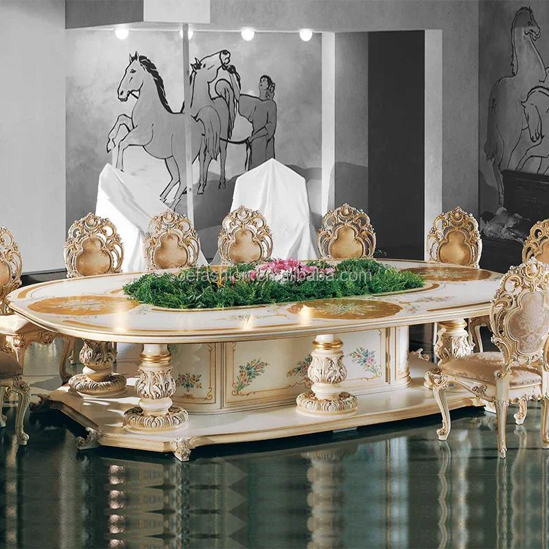 Luxury Rectangle Dining Table For Big Family / Luxury Home Dining Room ... with The art of hosting gatherings with elegant dining table solutions