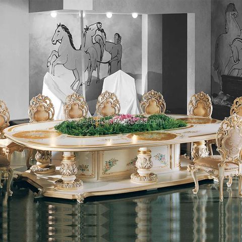 Luxury Rectangle Dining Table For Big Family / Luxury Home Dining Room ... with The art of hosting gatherings with elegant dining table solutions