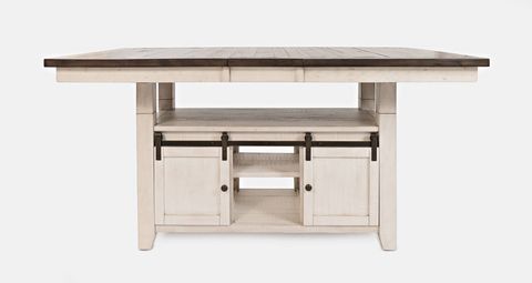 Madison County Vintage White High/Low Dining Table By Jofran Furniture ... throughout Finding the Perfect Madison County Vintage White Dining Table for Your Home