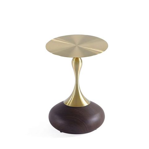 Manhattan Comfort Patchin Brown Gold End Table | Modern End Tables, End ... throughout Manhattan Comfort 2-Piece Anderson End Table 1.0 And End Table 2.0