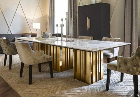 Marble Rectangular Dining Table, 8 Seater At Best Price In New Delhi ... inside Choosing the Perfect Rectangular Dining Table for Your Family of Eight