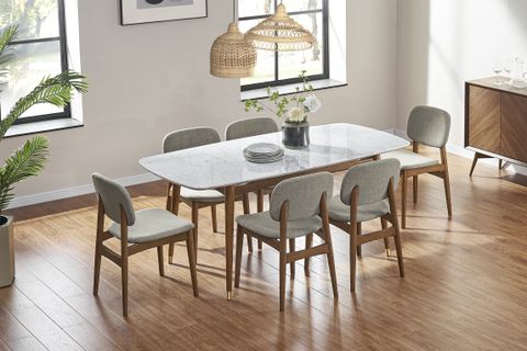 Marble Top Dining Room Tables in How to Style Your Lolin Marble Top Dining Table for Any Occasion