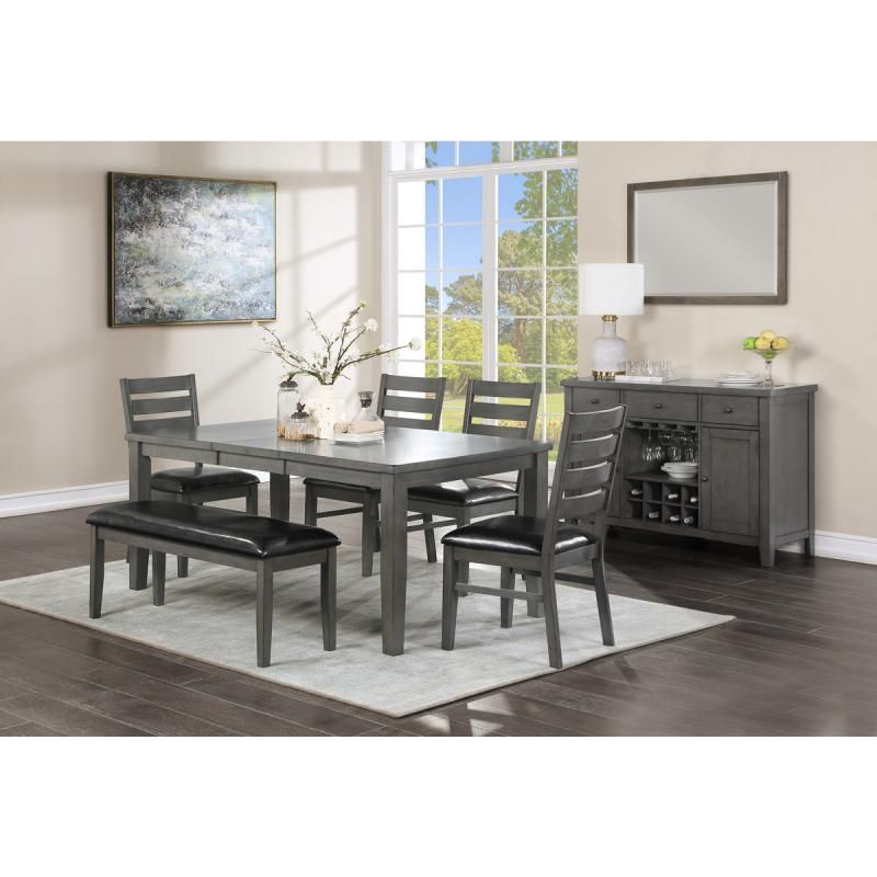 Mazin Furniture 5567Gy-72 Nashua Collection Dining Room Table inside Balin Dining Room Collection, Dining Room Table