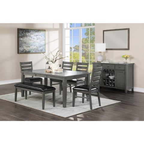 Mazin Furniture 5567Gy-72 Nashua Collection Dining Room Table inside Balin Dining Room Collection, Dining Room Table