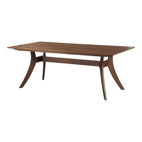 Mid-Century Florence Walnut Dining Table, Belen Kox | Rectangular ... within Mid Century Rectangular Dining Table Walnut