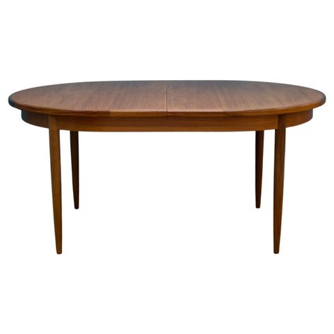 Mid-Century Round Teak Fresco Dining Table From G-Plan, United Kingdom ... with regard to Understanding the timeless appeal of mid century dining tables with rounded edges
