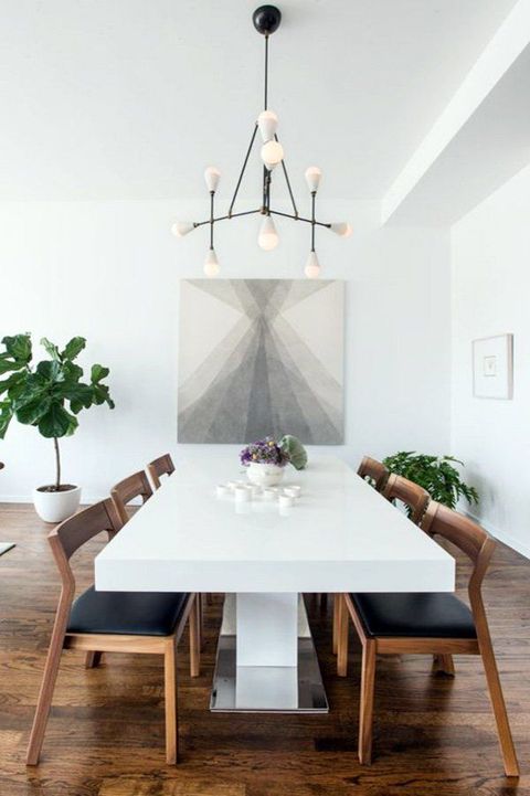 Minimalist Dining Room Decor 2017 | Minimalist Dining Room, Modern ... with Contemporary Dining Table For Minimalist Kitchen