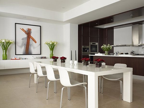 Minimalist Dining Room Ideas, Designs, Photos, Inspirations within Contemporary Dining Table For Minimalist Kitchen