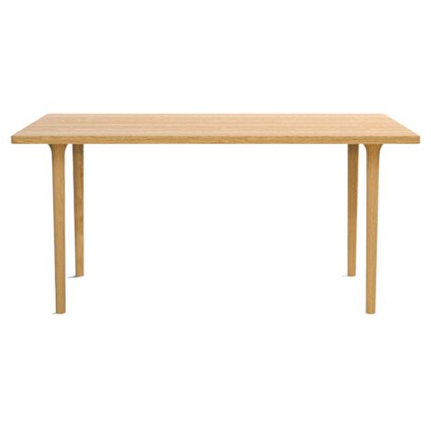 Minimalist Modern Table In Oak Wood Rectangular For Sale At 1Stdibs intended for Modern Oak Dining Table Rectangular