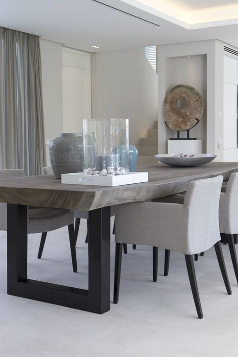 Modern Contemporary Dining Sets pertaining to Modern Dining Table Decor Inspiration