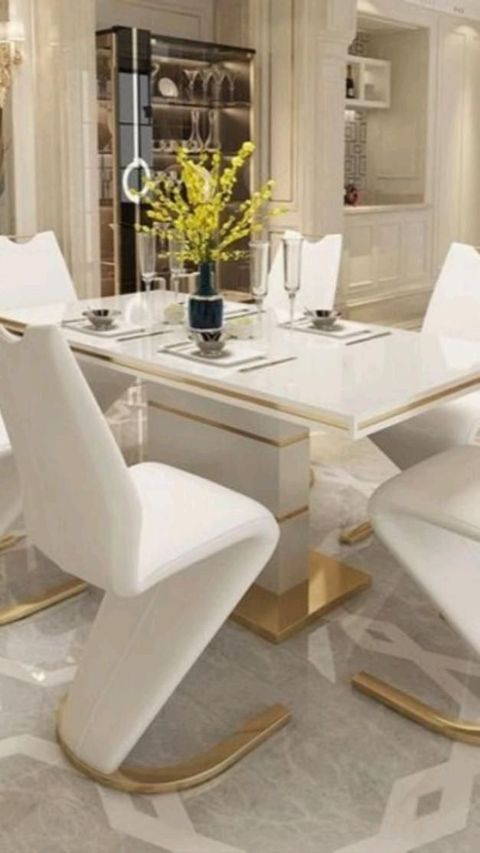 Modern Dining Table Designs Latest Dining Table Trends Contemporary ... in Modern Dining Table Ideas 2025 Trends
