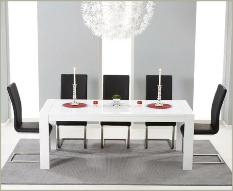 Modern Extendable Dining Room Tables - Dining Room : Home Design Ideas ... regarding Modern Extendable Dining Table Under 500