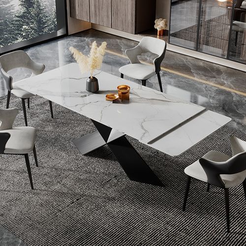 Modern Extendable Dining Table For 4-8 | Povison throughout Extendable Dining Table For 4 To 8 People