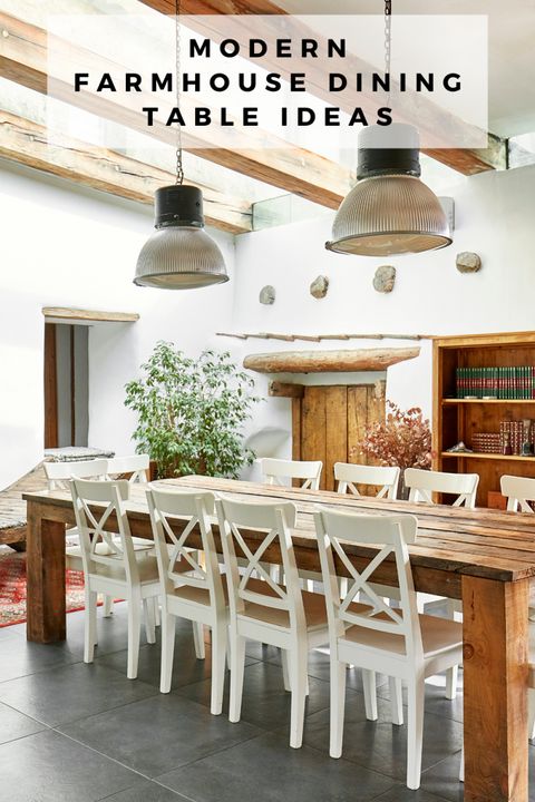 Modern Farmhouse Dining Table Ideas - My Modern White Farmhouse within Modern Farmhouse Dining Table For Family Home