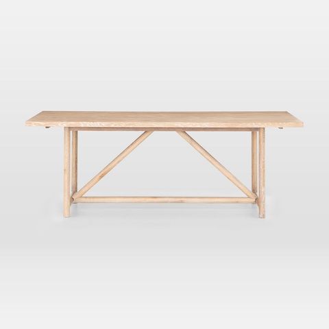 Modern Oak Rectangle Dining Table (84") | Rectangle Dining Table ... with regard to Modern Oak Dining Table Rectangular