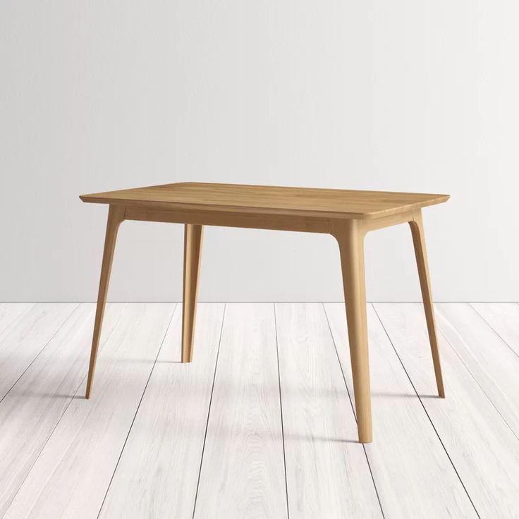 Modern Rectangular Small Dining Tables | Table À Manger, Maisons De ... with regard to Compact Rectangular Dining Table For Urban Homes